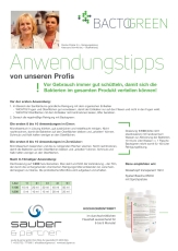 STARTER-SET AKTION BACTOGREEN Sanitärreiniger + Oberflächenreiniger + Entkalker SANET Perfect