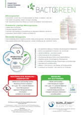 STARTER-SET AKTION BACTOGREEN Sanitärreiniger + Oberflächenreiniger + Entkalker SANET Perfect