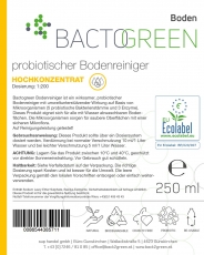BACTOGREEN probiotischer Bodenreiniger manuell 250 ml