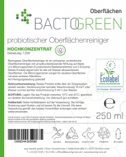 BACTOGREEN probiotischer Oberflächenreiniger 250 ml